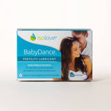 Box containing a lubricant designed to help conception