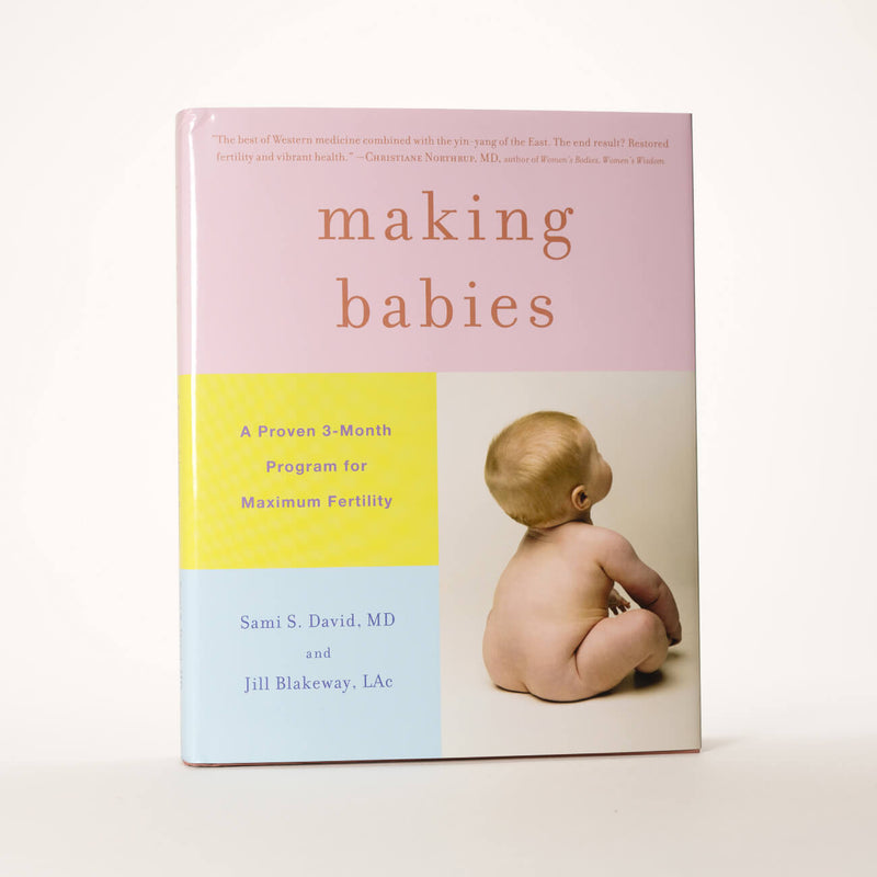 Front cover of Jill Blakeway's book Making Babies: A Proven Three Month Program